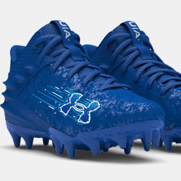 Under Armour Boys' Blur Select MC Jr. Cleats - Blue – 5 - Picture 9 of 12
